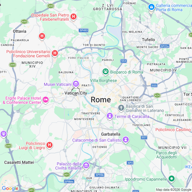 Approximate location