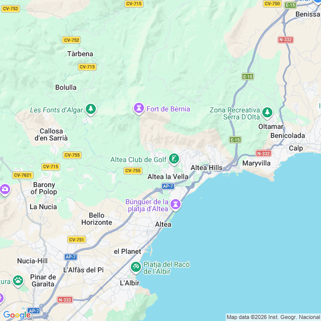 Approximate location