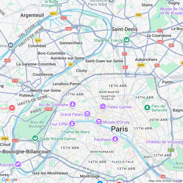 Approximate location