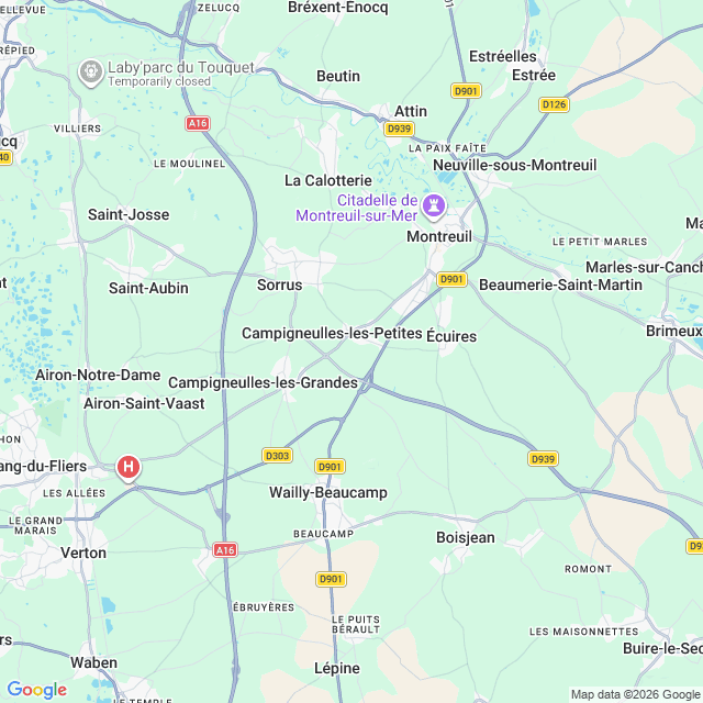 Approximate location