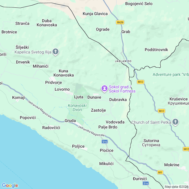 Approximate location