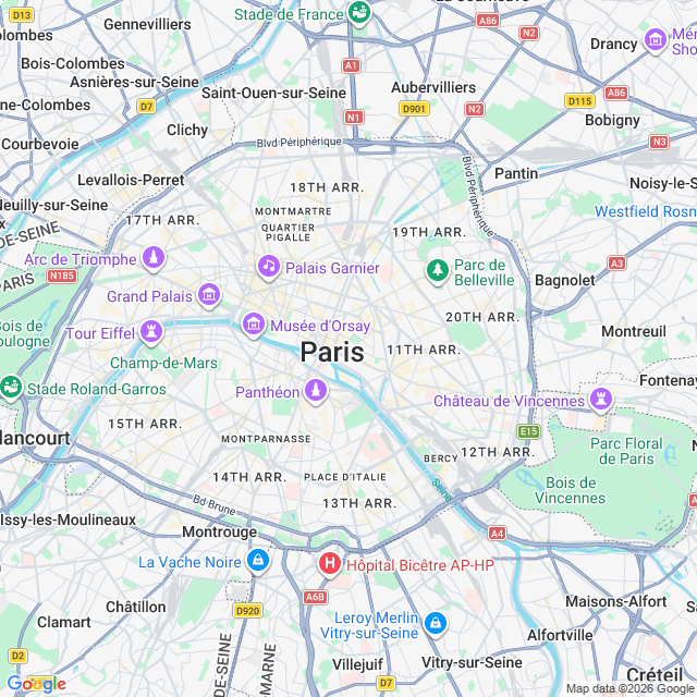 Approximate location
