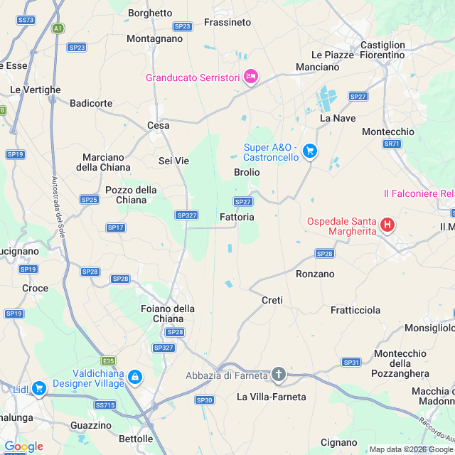 Approximate location