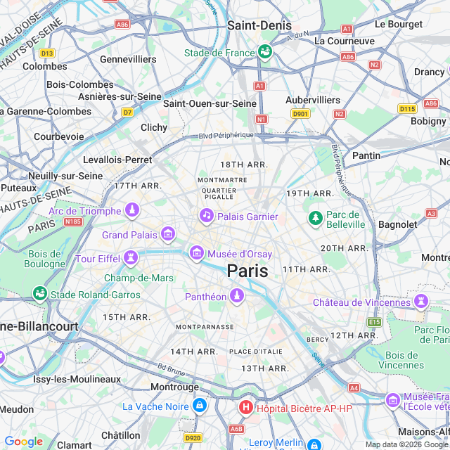 Approximate location