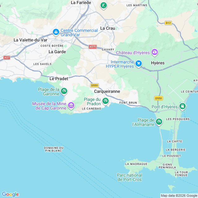 Approximate location