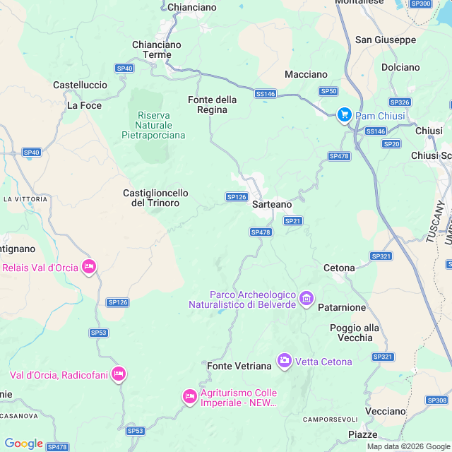 Approximate location