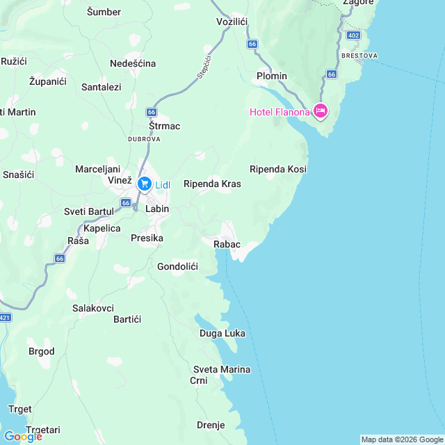 Approximate location