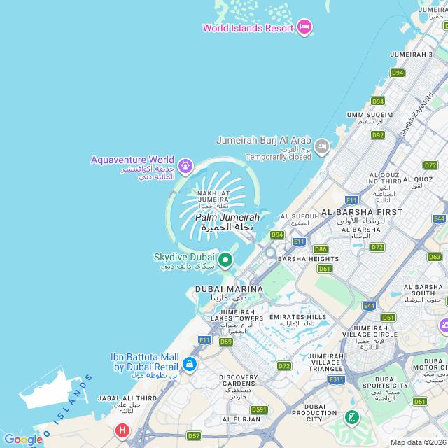 Approximate location