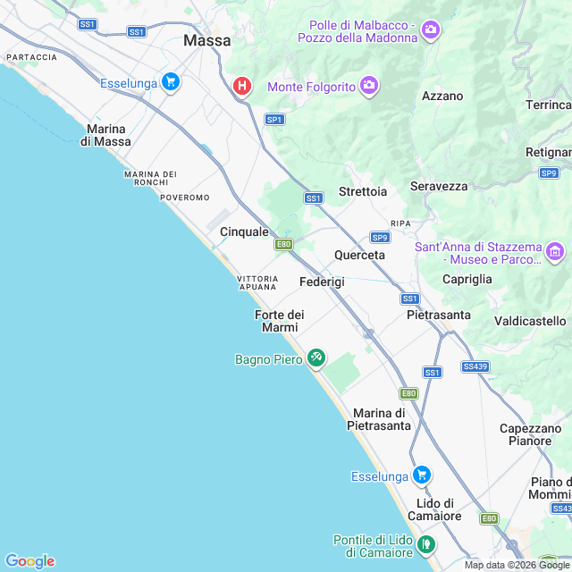 Approximate location