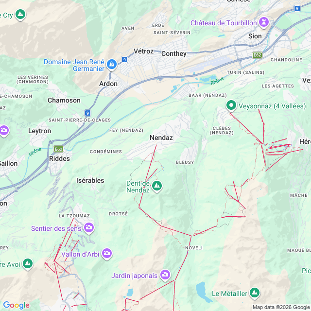Approximate location