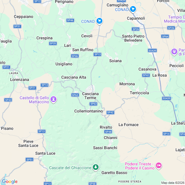 Approximate location