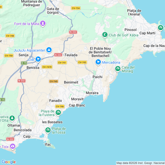 Approximate location
