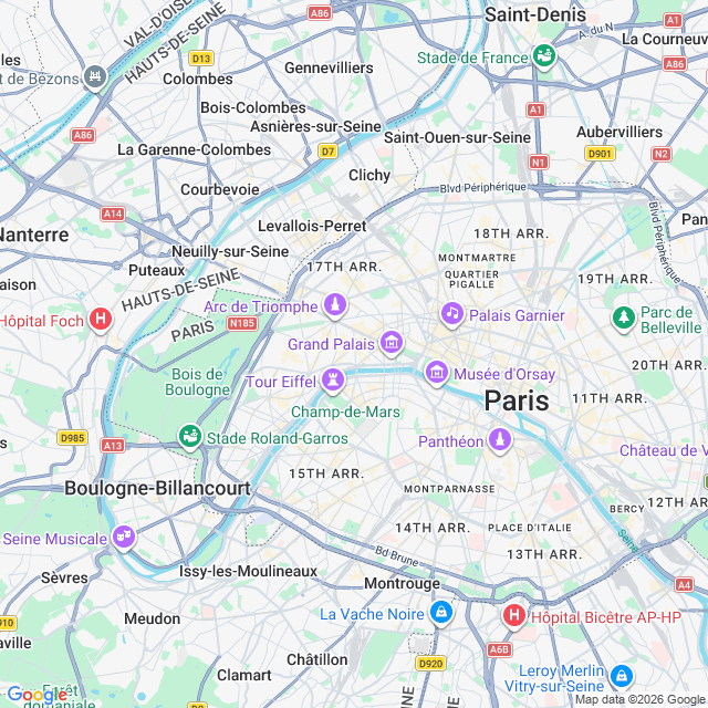 Approximate location