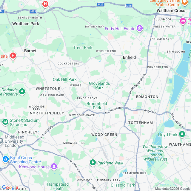 Approximate location