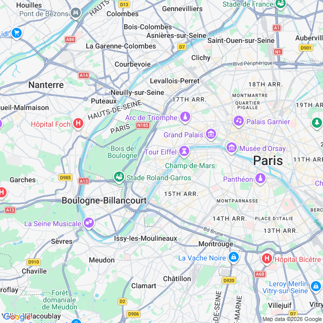 Approximate location