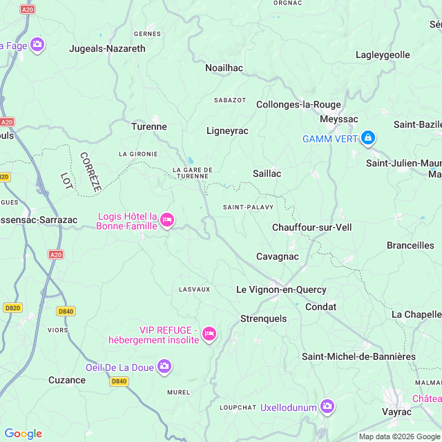 Approximate location