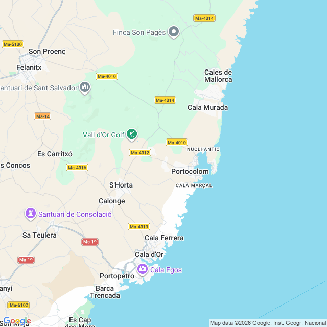 Approximate location