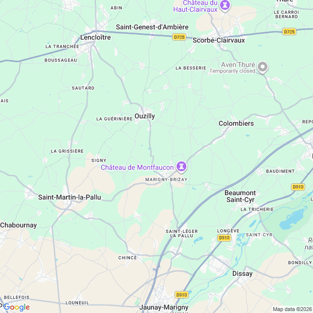 Approximate location