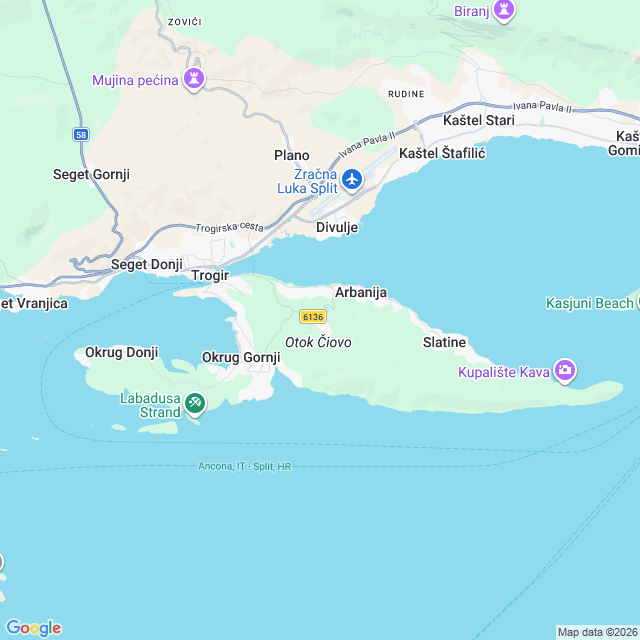 Approximate location