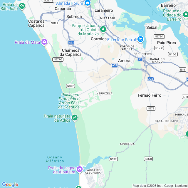 Approximate location