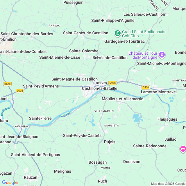Approximate location