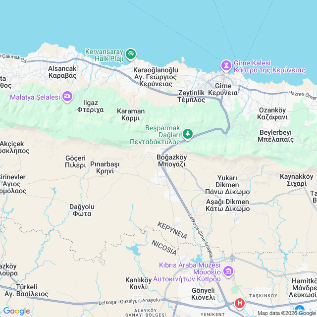 Approximate location