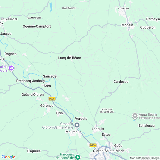 Approximate location