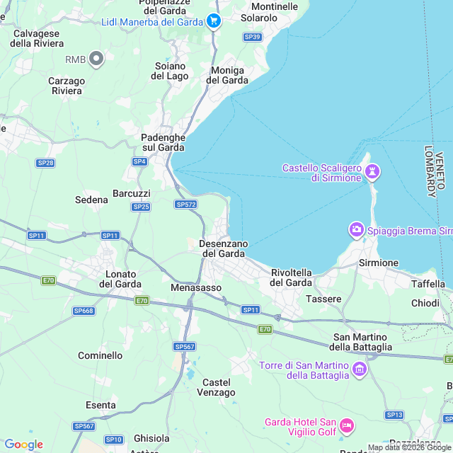 Approximate location