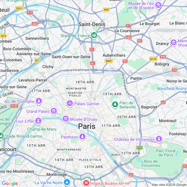 Approximate location