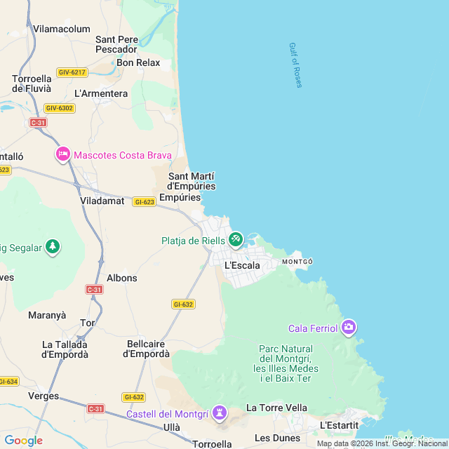 Approximate location
