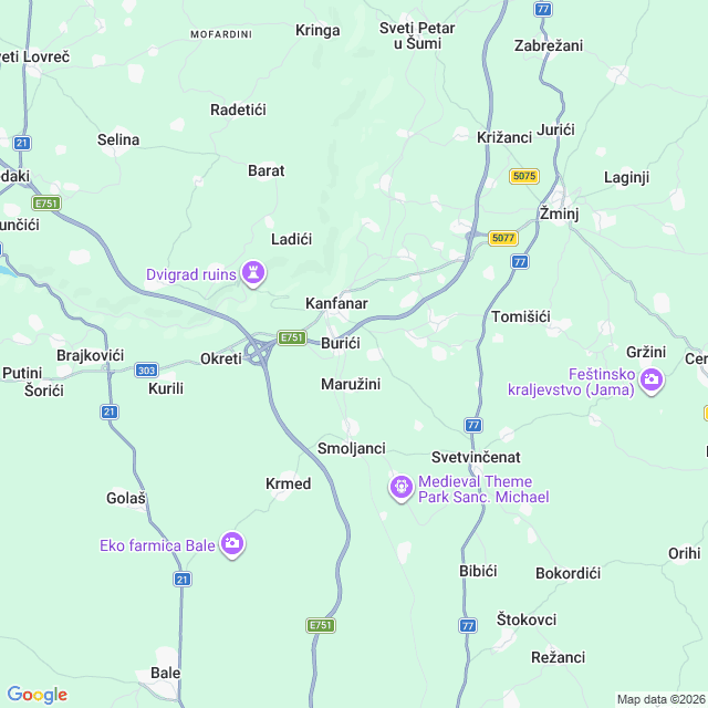 Approximate location