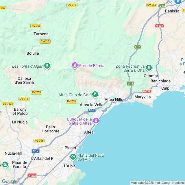Approximate location
