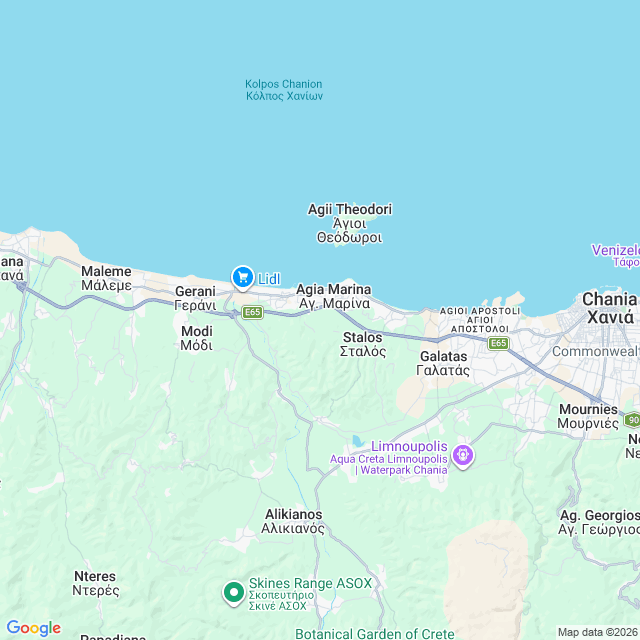Approximate location