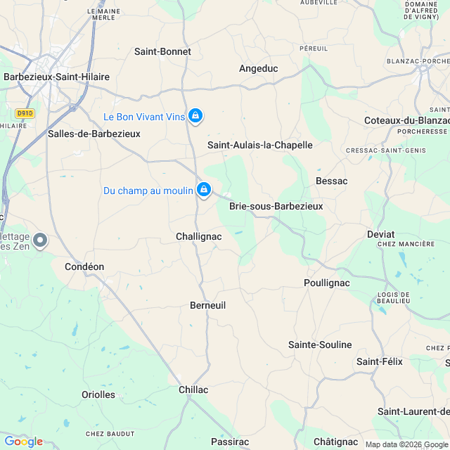 Approximate location