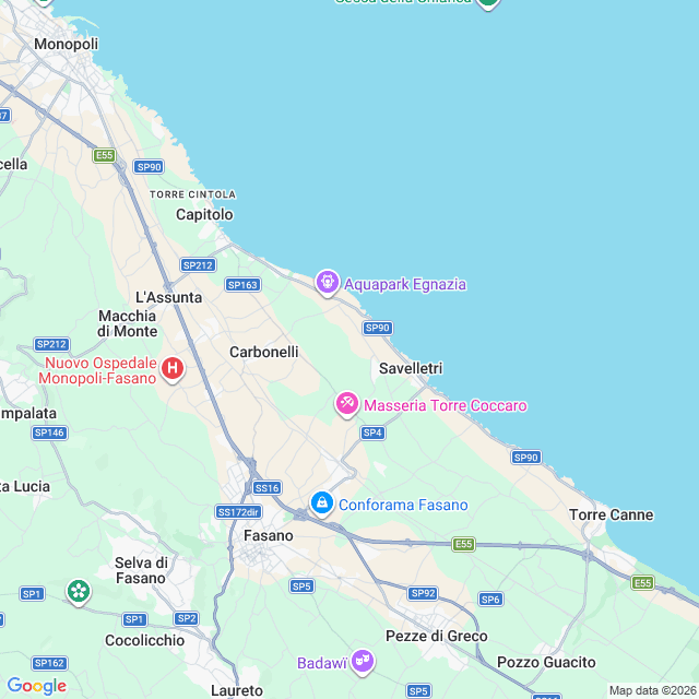 Approximate location