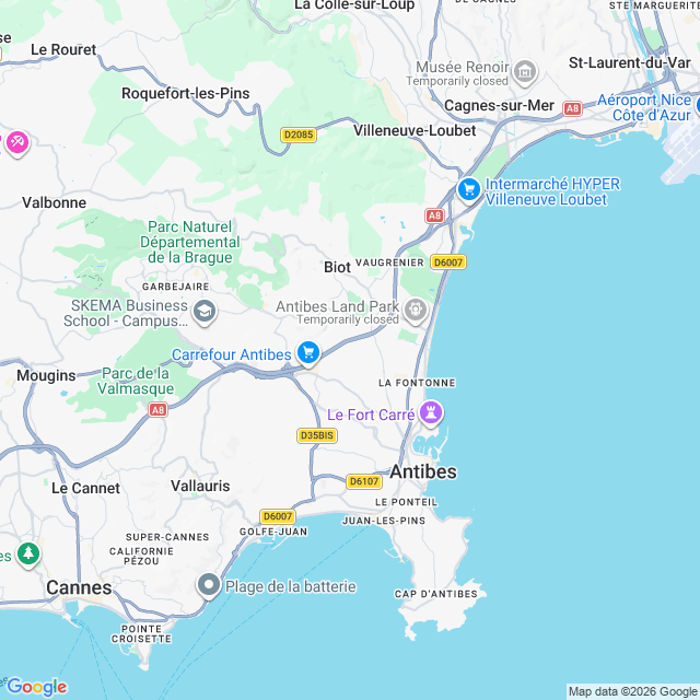 Approximate location
