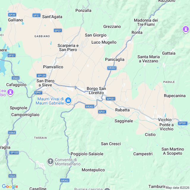 Approximate location