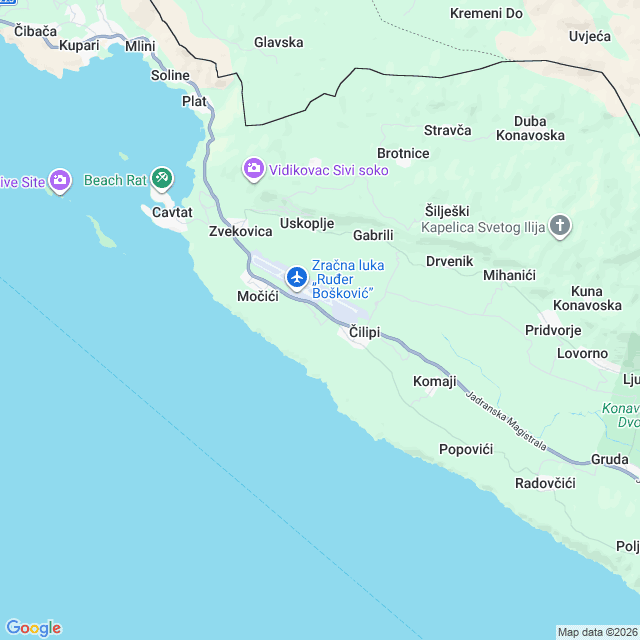 Approximate location