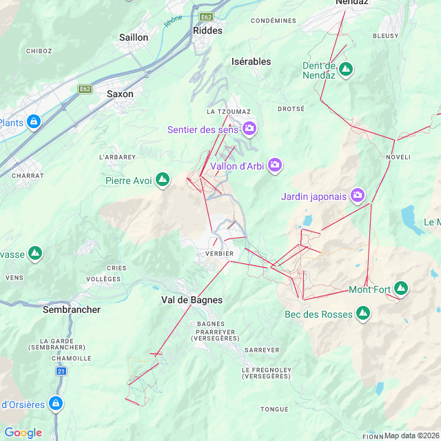 Approximate location