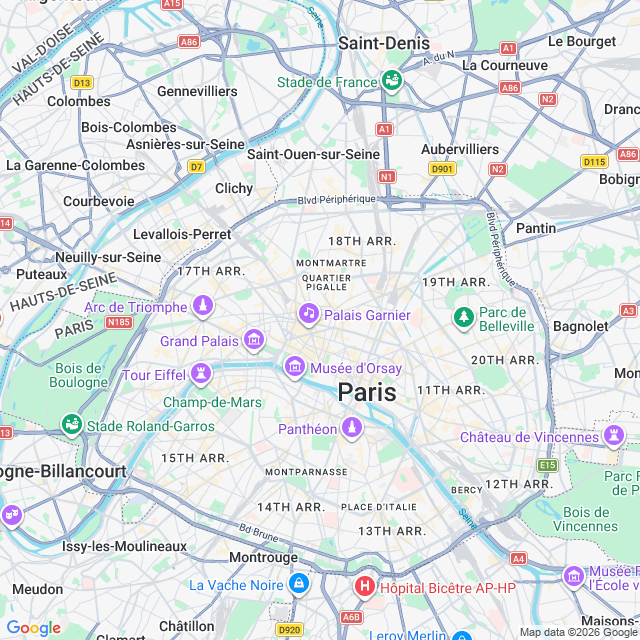 Approximate location