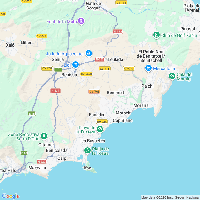Approximate location