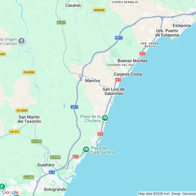 Approximate location