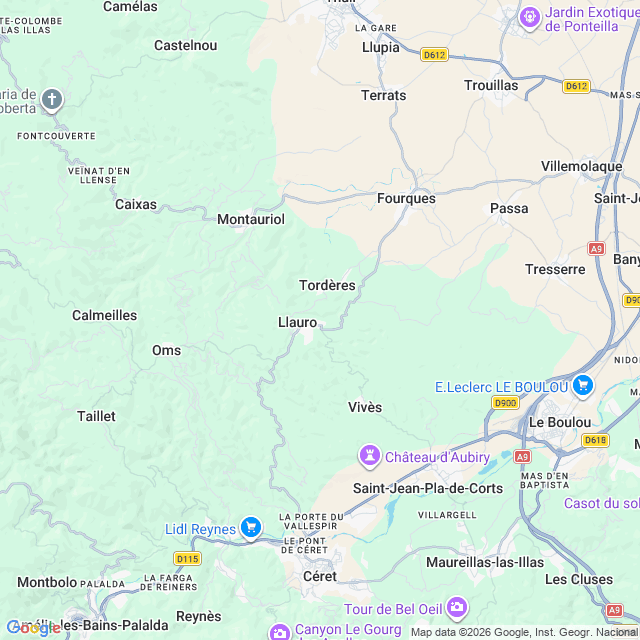 Approximate location