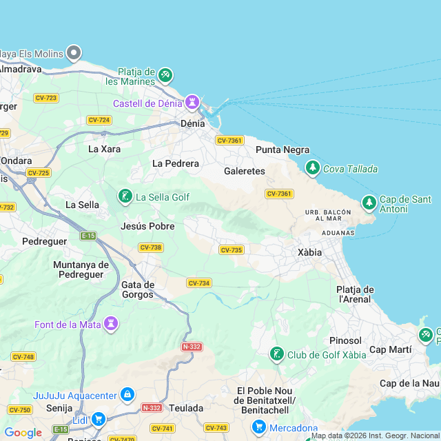 Approximate location