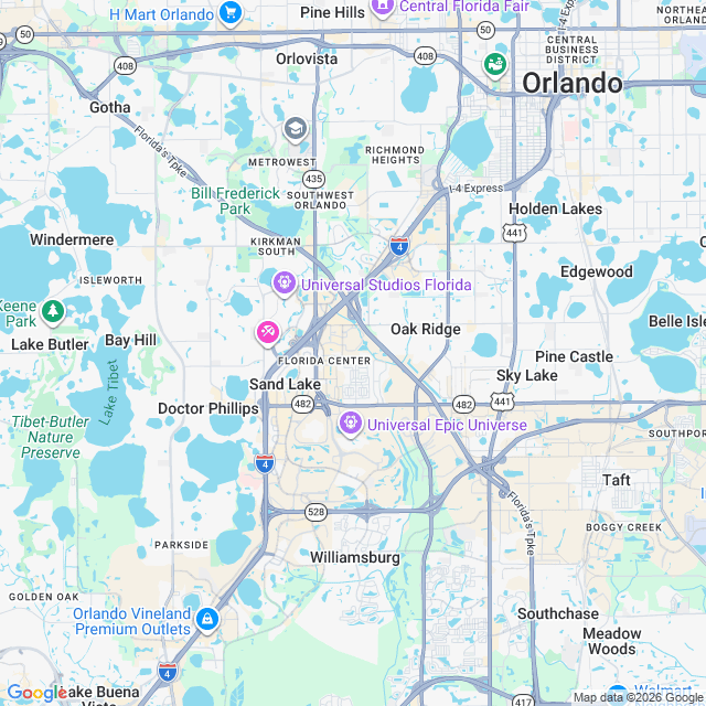Approximate location