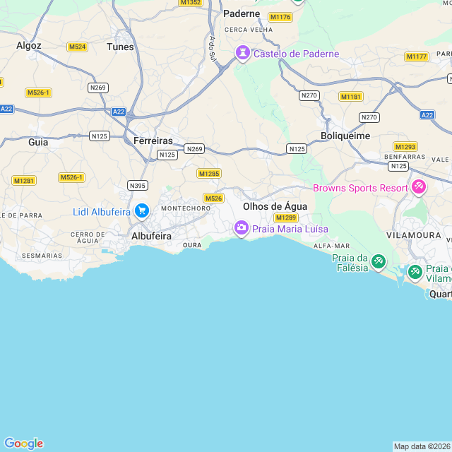 Approximate location