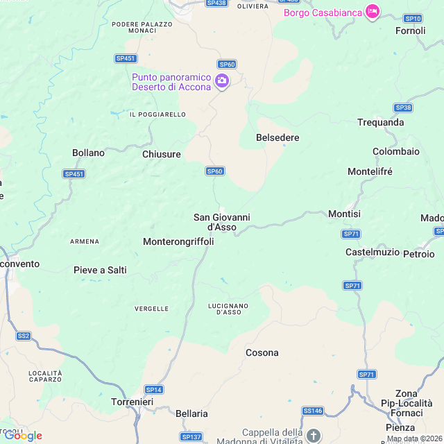 Approximate location