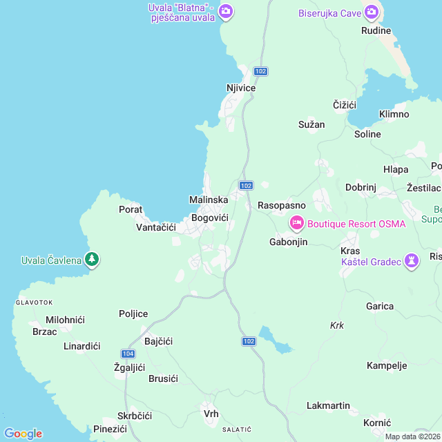 Approximate location