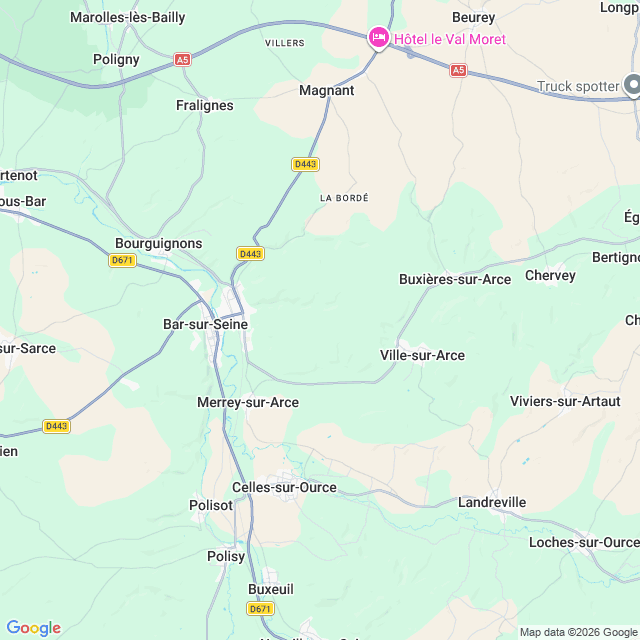 Approximate location