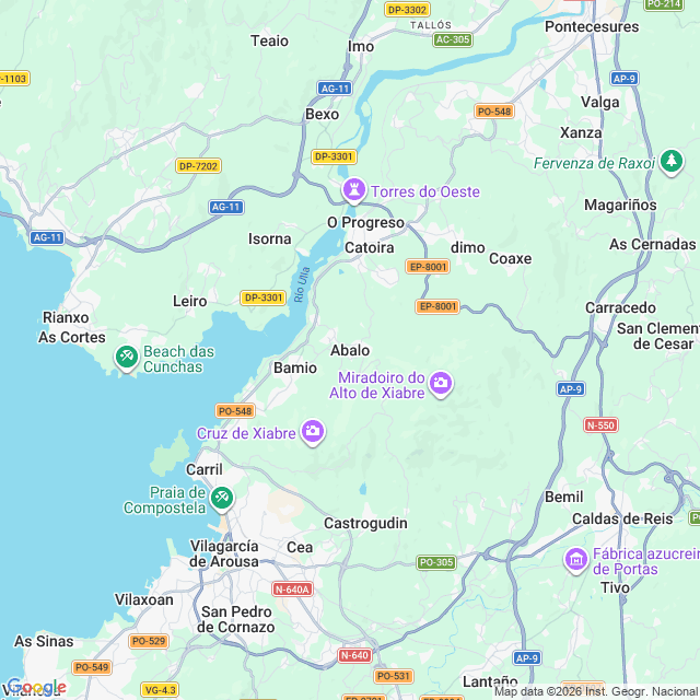 Approximate location